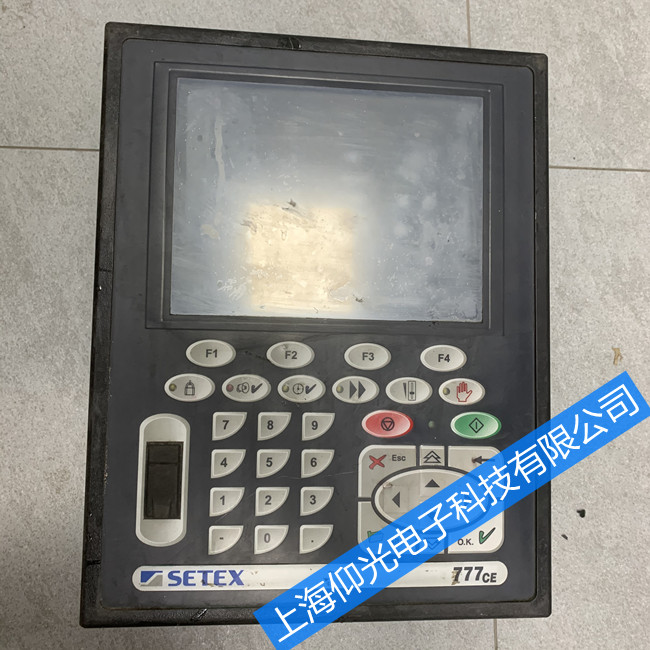 染色機(jī)電腦觸摸屏維修 SETEX 777CE常見(jiàn)故障修理