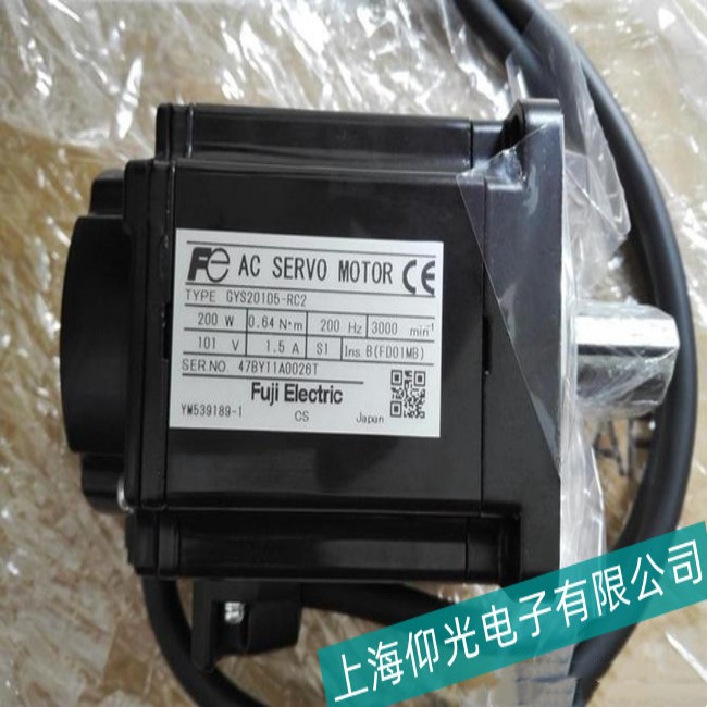 泰州富士GYH202伺服電機(jī)上電無(wú)反應(yīng)故障維修
