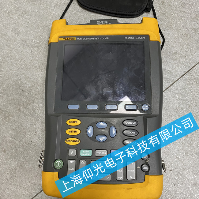 FLUKE 福祿克手持示波器維修 199C 常見(jiàn)故障修理