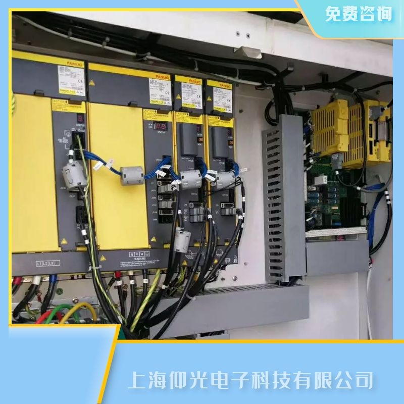 發(fā)那科數控系統(tǒng)直流主軸伺服過熱或過載報警維修-LED4點亮