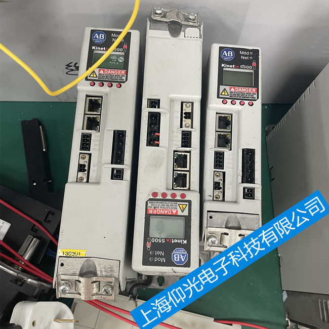 勾邊機(jī)AB Kinetix6000伺服驅(qū)動器開機(jī)報警E18維修