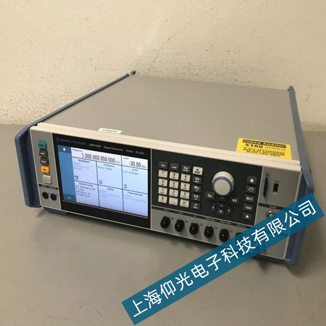 羅德SMA100B系列信號發(fā)生器頻率漂移檢測維修處理方法