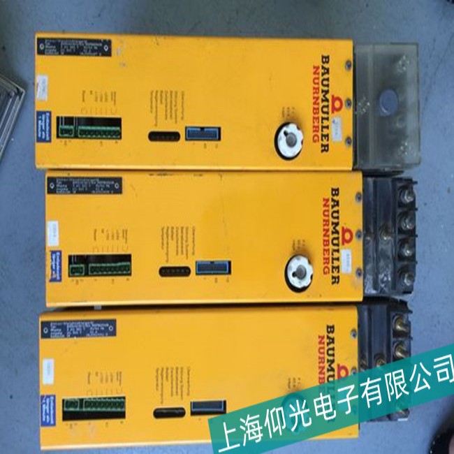 鮑米勒伺服驅動器BM4462-FI1-01244-0309模塊炸故障如何維修