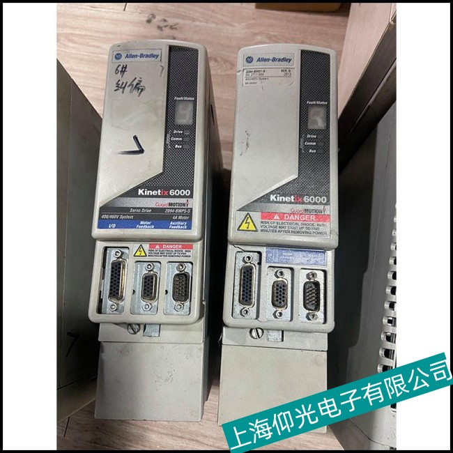 AB伺服驅(qū)動(dòng)器過流功率模塊損壞電機(jī)繞組短路維修